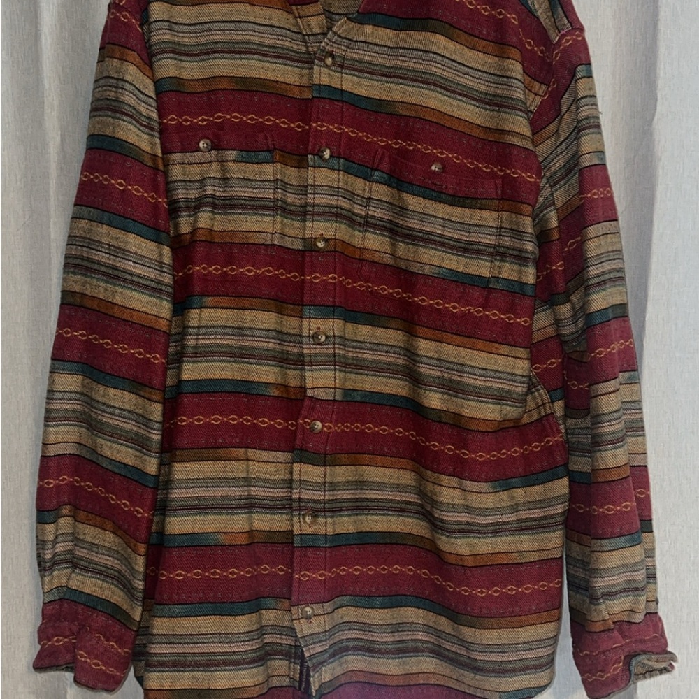 The Territory Ahead Multicolor Striped Shirt